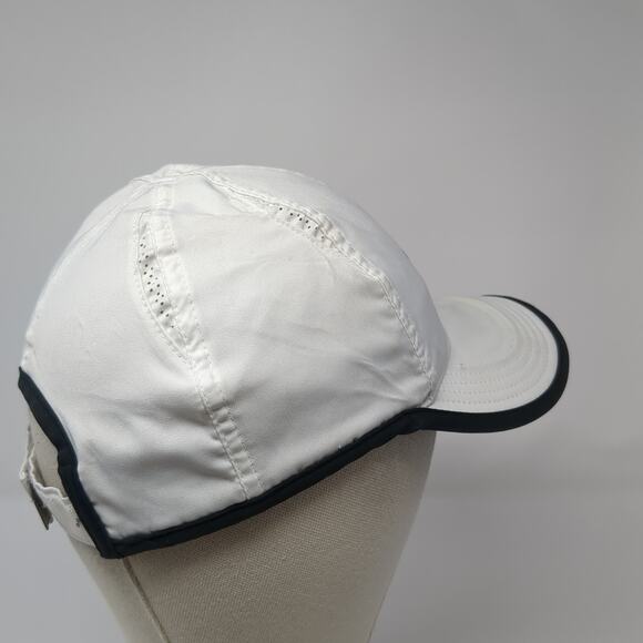 Nike Swoosh Strapback Hat White One Size Featherlight Dri-Fit Outdoor - Picture 5 of 10
